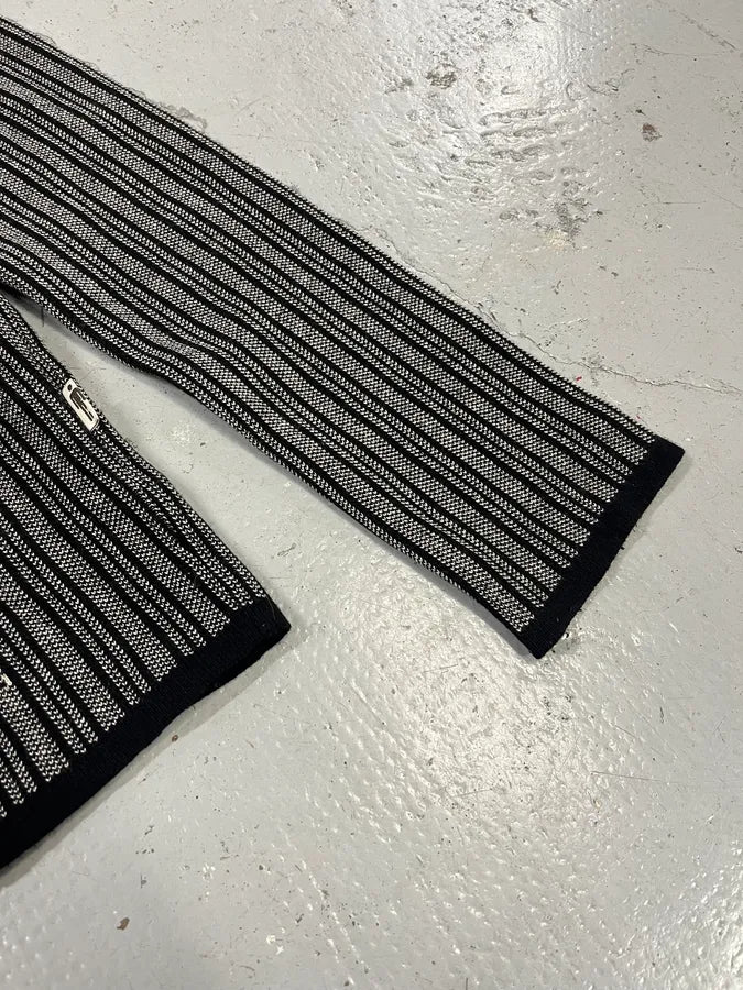 2000s Jean Paul Gaultier Grey Propaganda Zip-up Sweater rTcHaJh 6