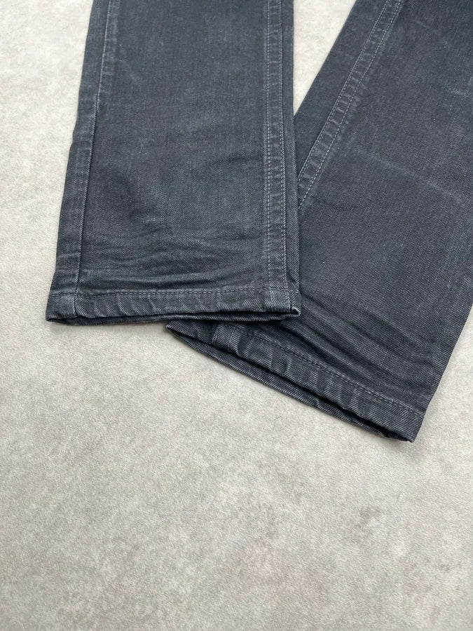 2000s Jean Paul Gaultier Obscure Blue Slim Denim Jeans oBsfxGV 7
