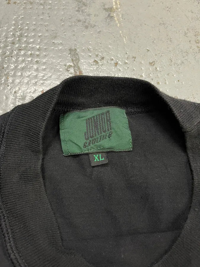 2000s Jean Paul Gaultier Junior Heart Black Longsleeves RtKxPon 6