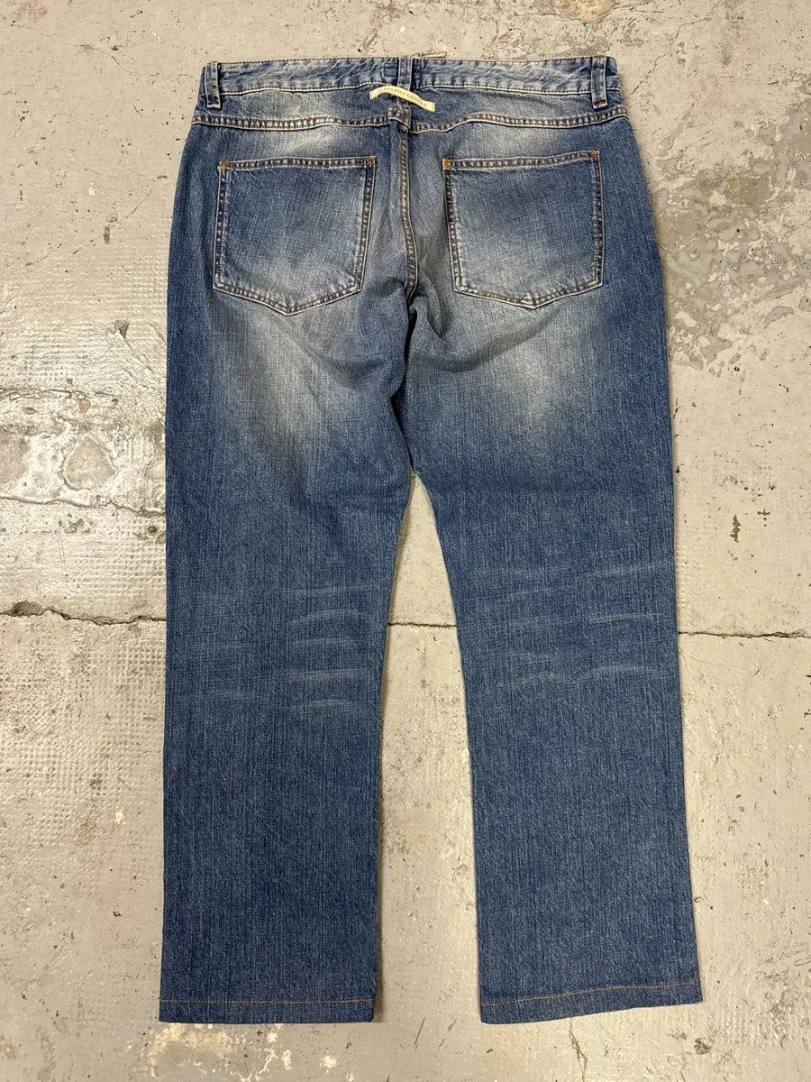2000s Jean Paul Gaultier Large Blue Denim Jeans hgEsYvN 4