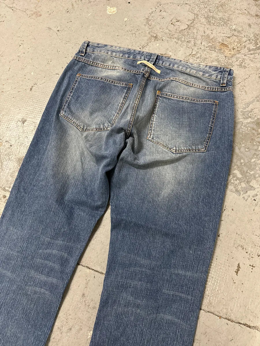 2000s Jean Paul Gaultier Large Blue Denim Jeans hgEsYvN 5
