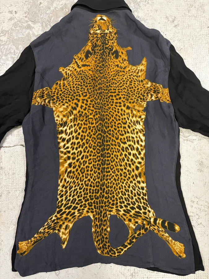 2000s Jean Paul Gaultier Leopard Blouse Jacket (M) zFQkwwb 6