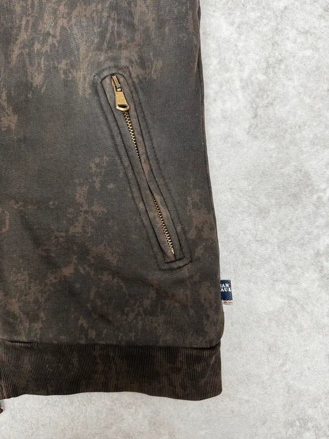 2000s Jean Paul Gaultier Leopard Cross Sleeveless Zip-up Sweater BzItmfO 8