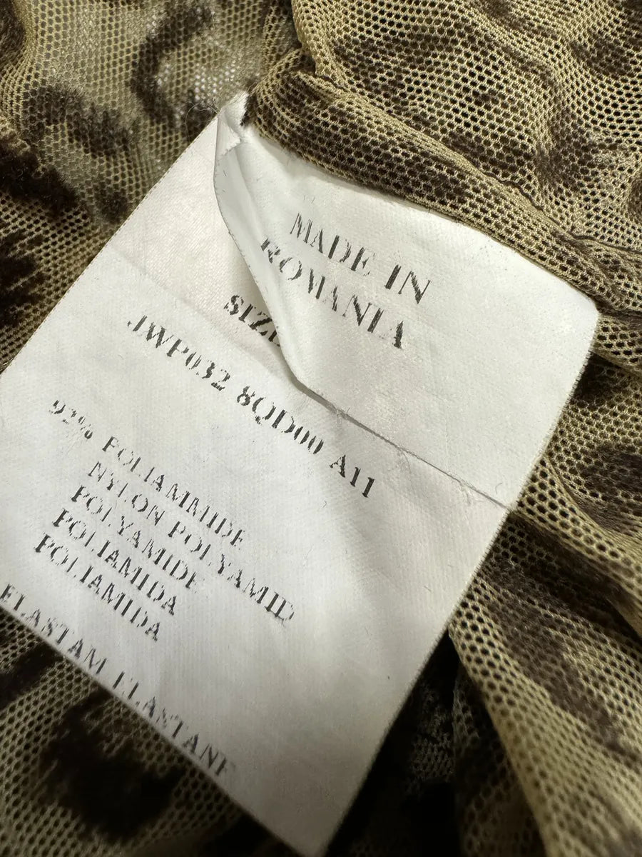 2000s Jean Paul Gaultier Leopard Print Cross Longsleeves OlhmwkG 6