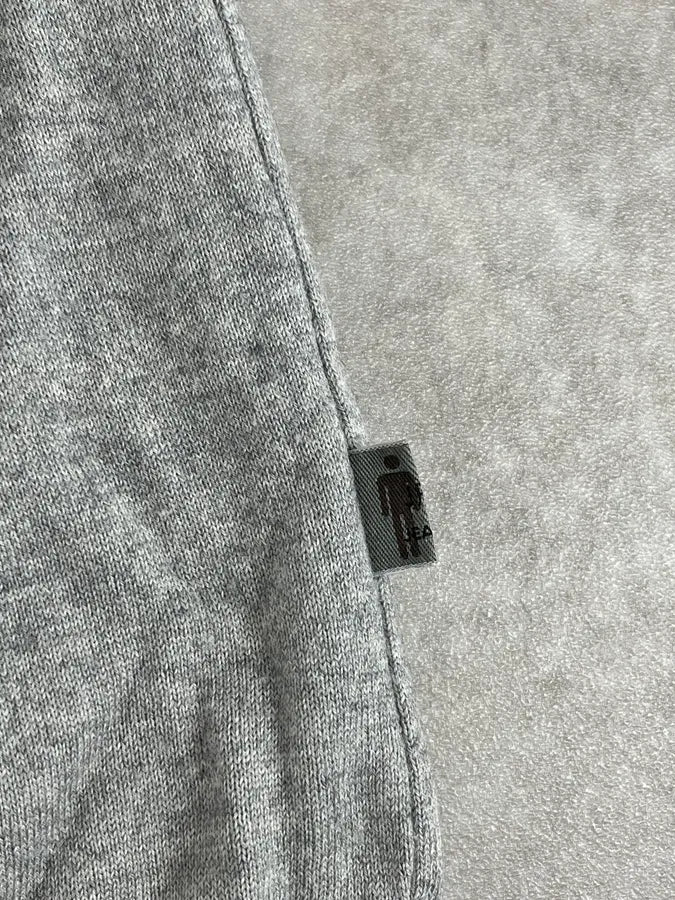 2000s Jean Paul Gaultier Logo Grey Wool Sweater MAlCDNj 9