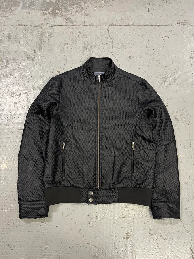 2000s Jean Paul Gaultier Mesh Black Bomber Jacket HRLSMea 3