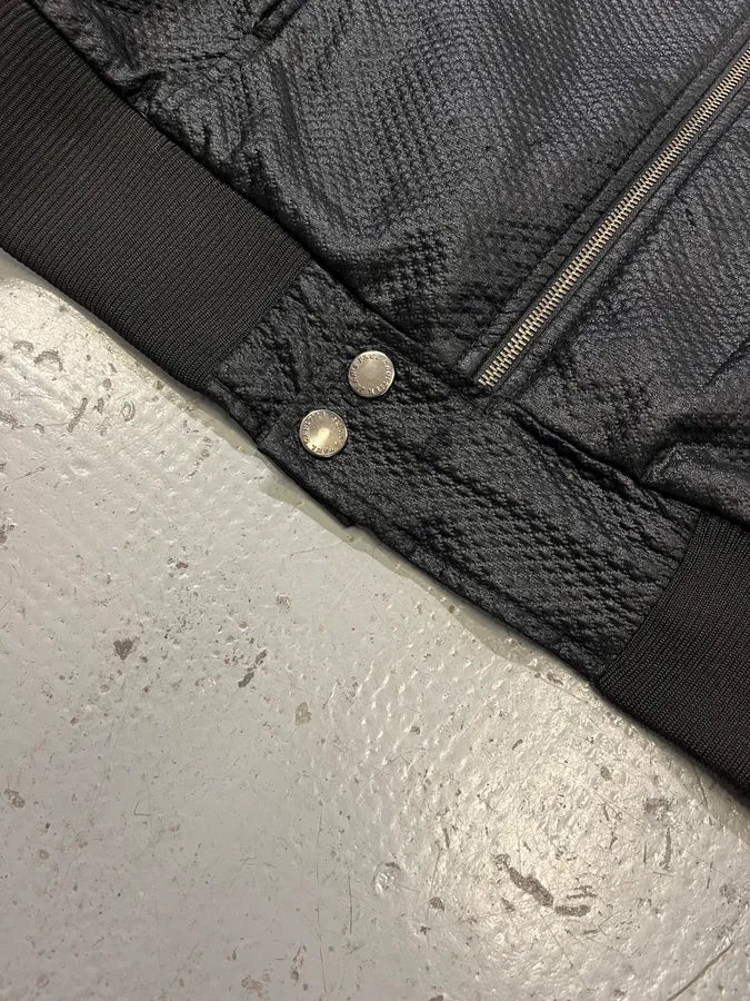 2000s Jean Paul Gaultier Mesh Black Bomber Jacket HRLSMea 5