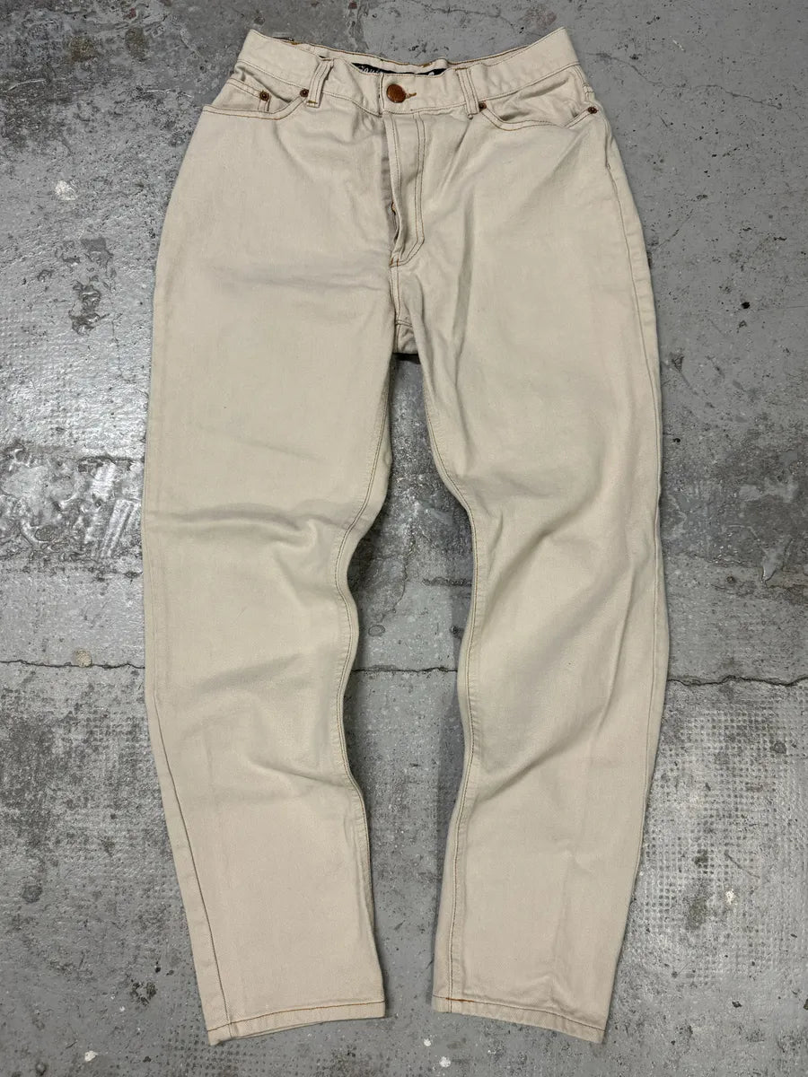 2000s Jean Paul Gaultier Minimalist Beige Pants AMKKaQt 0