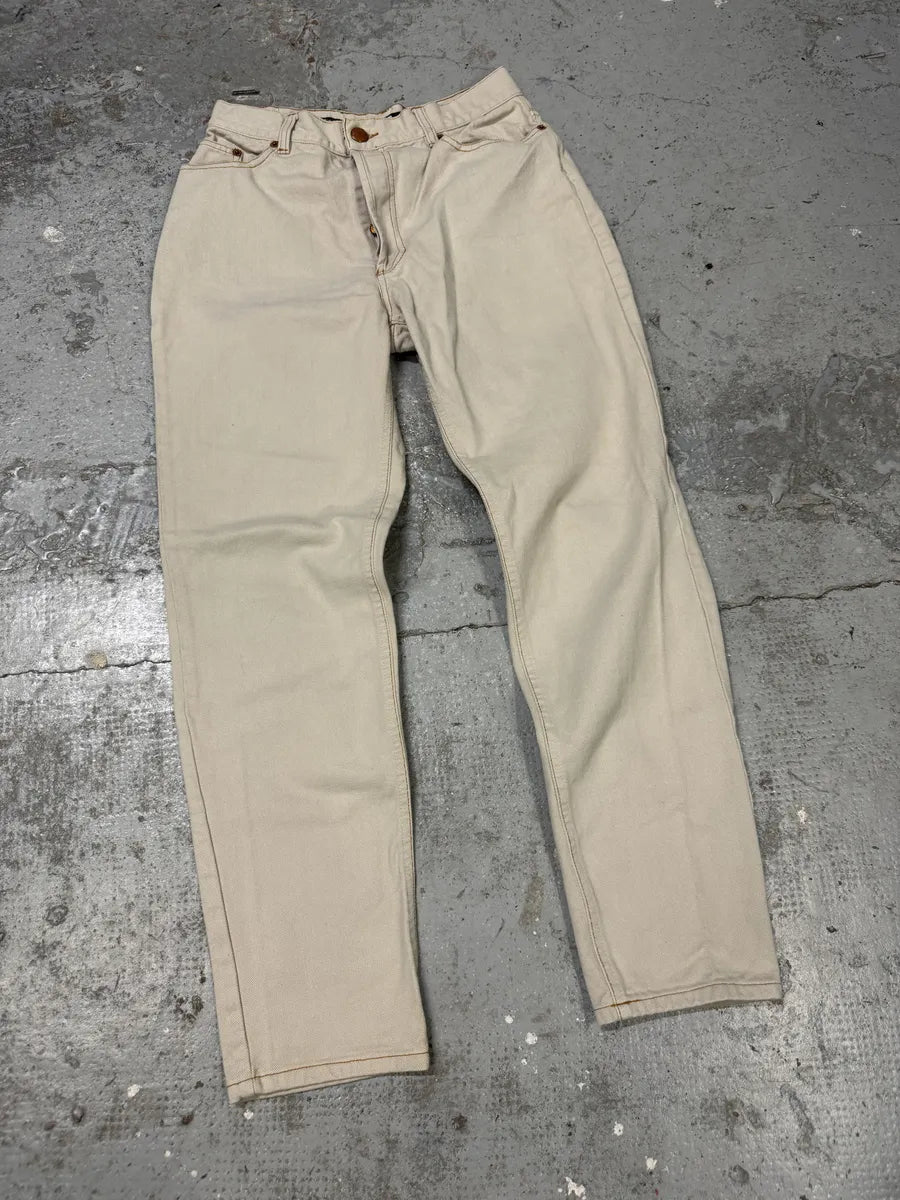 2000s Jean Paul Gaultier Minimalist Beige Pants AMKKaQt 10
