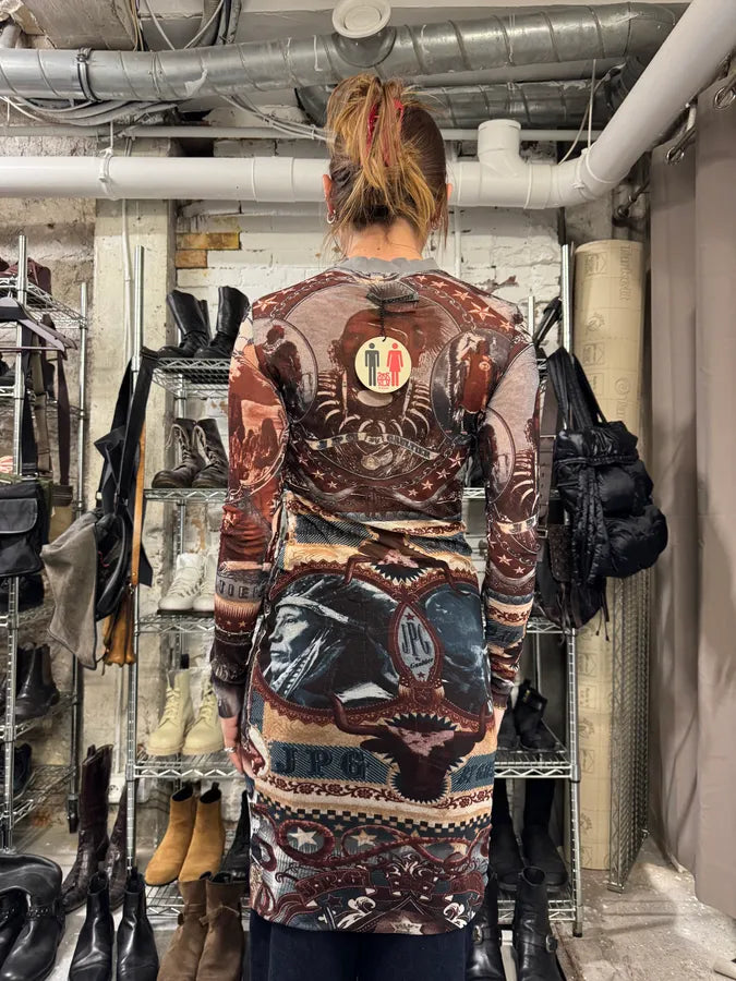 2000s Jean Paul Gaultier Native American Indian Dress gnUSIIG 2