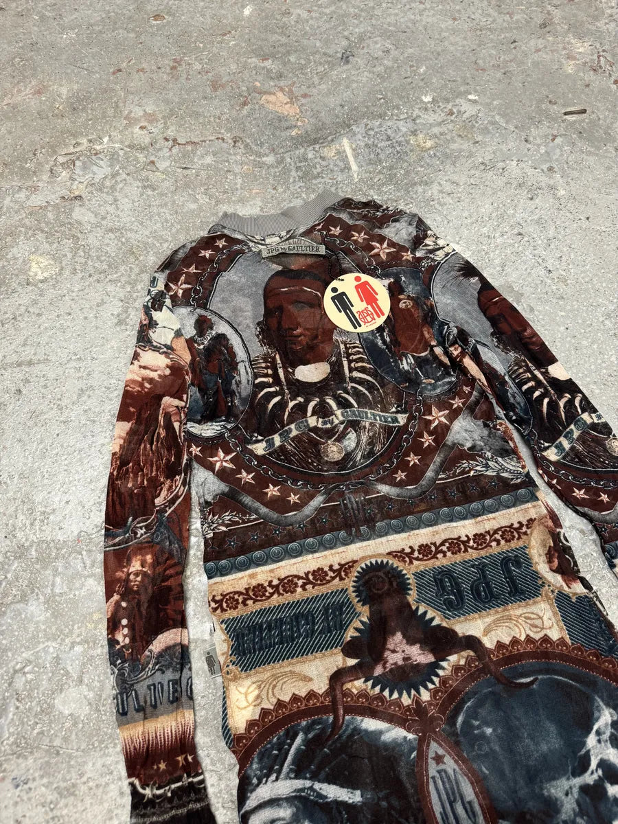 2000s Jean Paul Gaultier Native American Indian Dress gnUSIIG 7