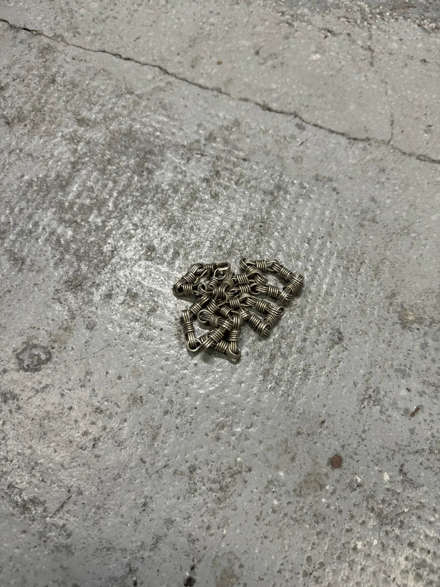 2000s Jean Paul Gaultier Naval Silver 925 Chain Necklace joVVkoa 5