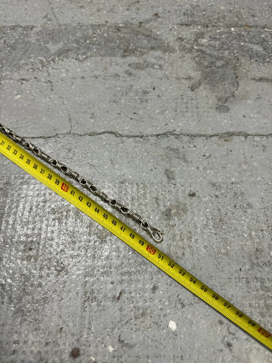 2000s Jean Paul Gaultier Naval Silver 925 Chain Necklace joVVkoa 6