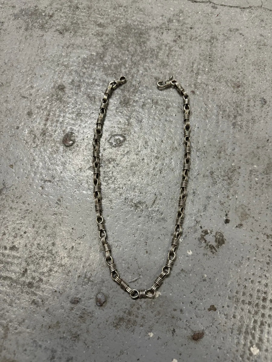 2000s Jean Paul Gaultier Naval Silver 925 Chain Necklace joVVkoa 7
