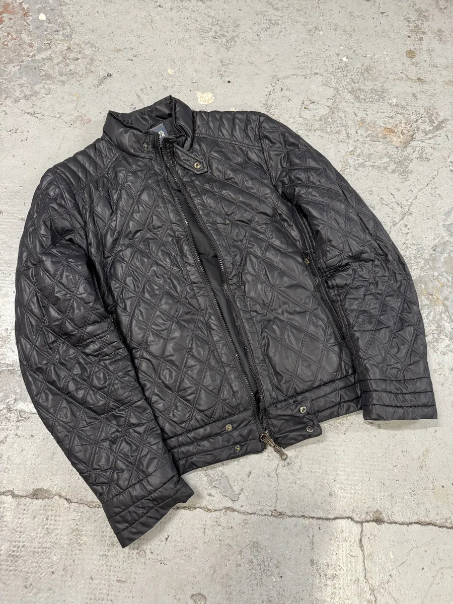 2000s Jean Paul Gaultier Navy Biker Puffer Jacket yrCZorg 4