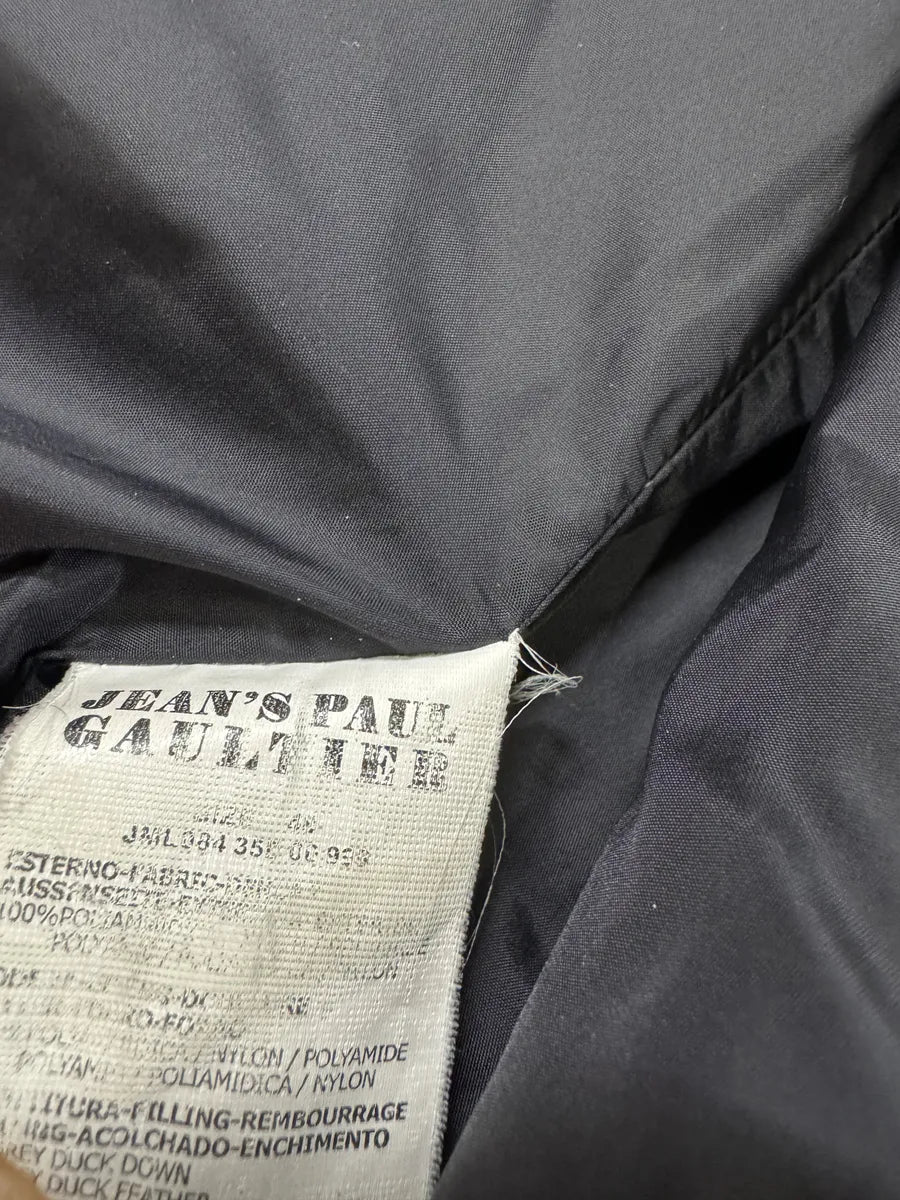 2000s Jean Paul Gaultier Navy Biker Puffer Jacket yrCZorg 7
