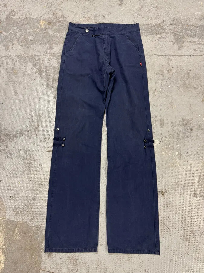 2000s Jean Paul Gaultier Navy Contemporary Pants NkoIdAG 0
