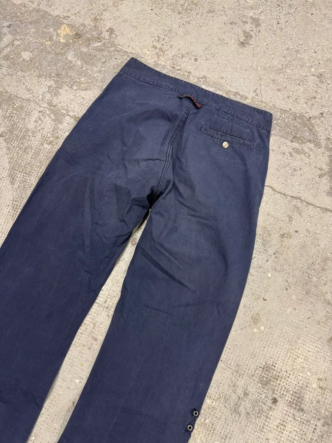 2000s Jean Paul Gaultier Navy Contemporary Pants NkoIdAG 4