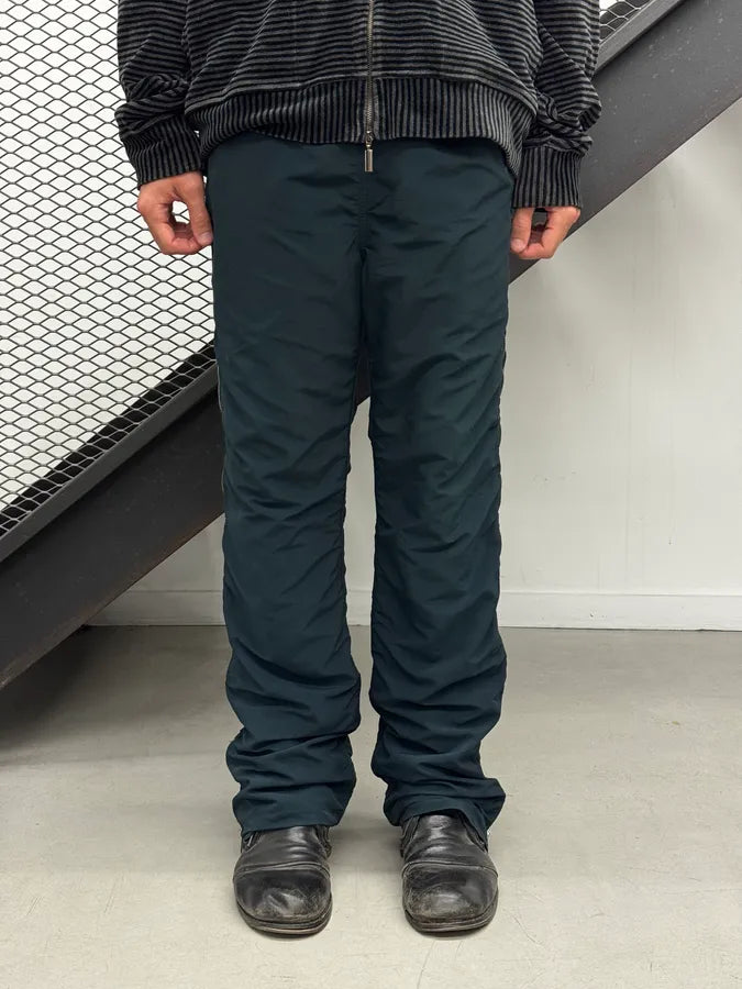 2000s Jean Paul Gaultier Navy Full Zip Nylon Pants EQpLvQC 3