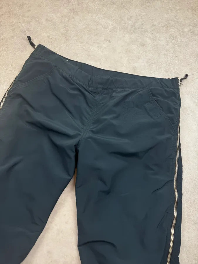 2000s Jean Paul Gaultier Navy Full Zip Nylon Pants EQpLvQC 6