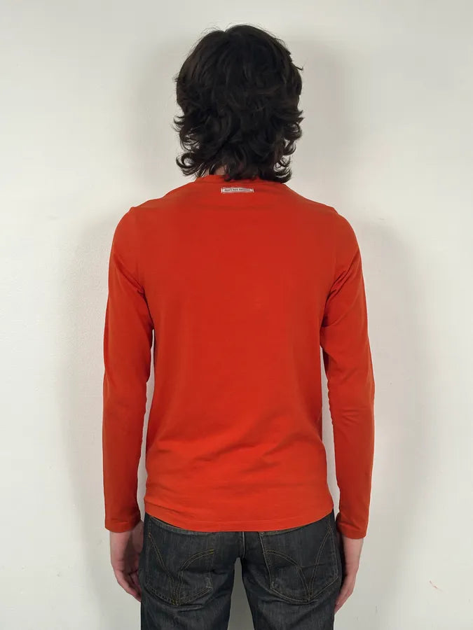 2000s Jean Paul Gaultier Orange Bandana Longsleeve RgWNsOg 2