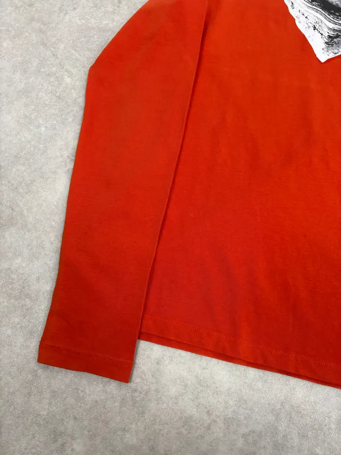 2000s Jean Paul Gaultier Orange Bandana Longsleeve RgWNsOg 6