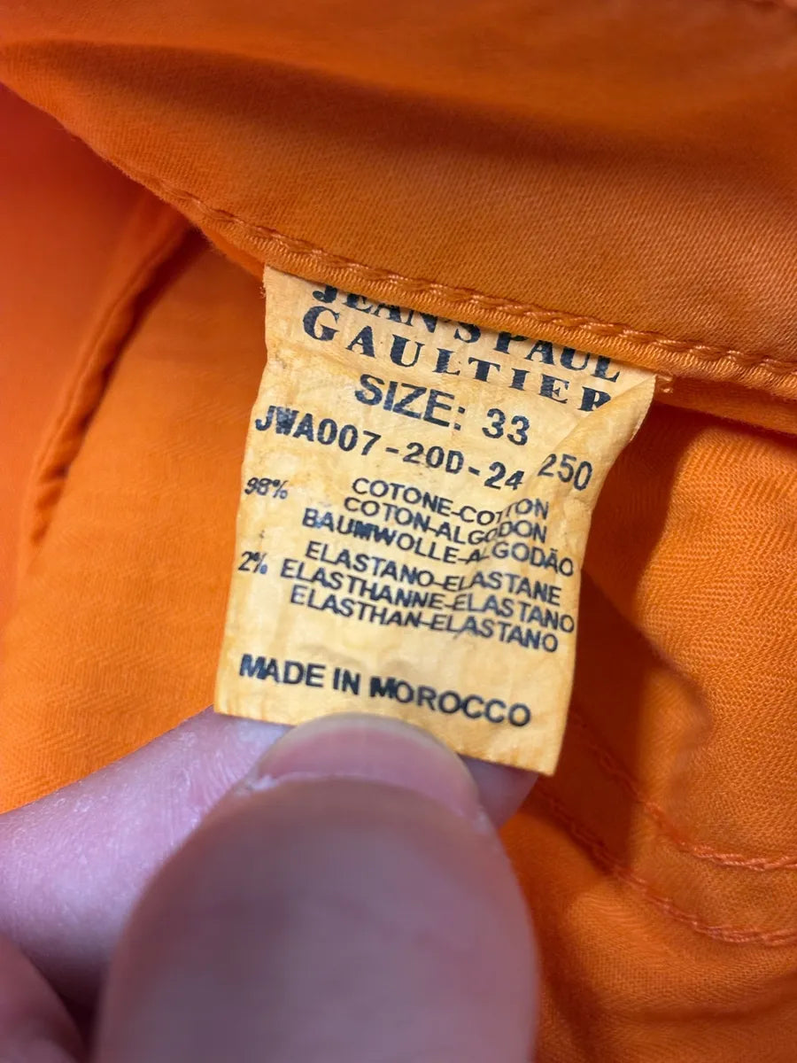 2000s Jean Paul Gaultier Orange Vitality Pants YkhjTKl 9