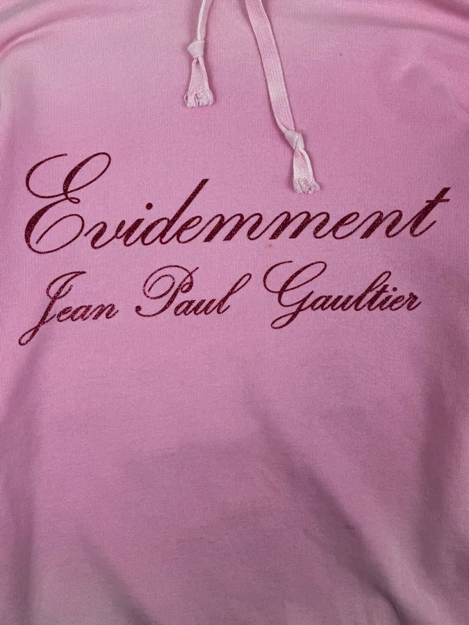 Jean Paul Gaultier Pink «Évidemment» Hoodie orVuaak 6