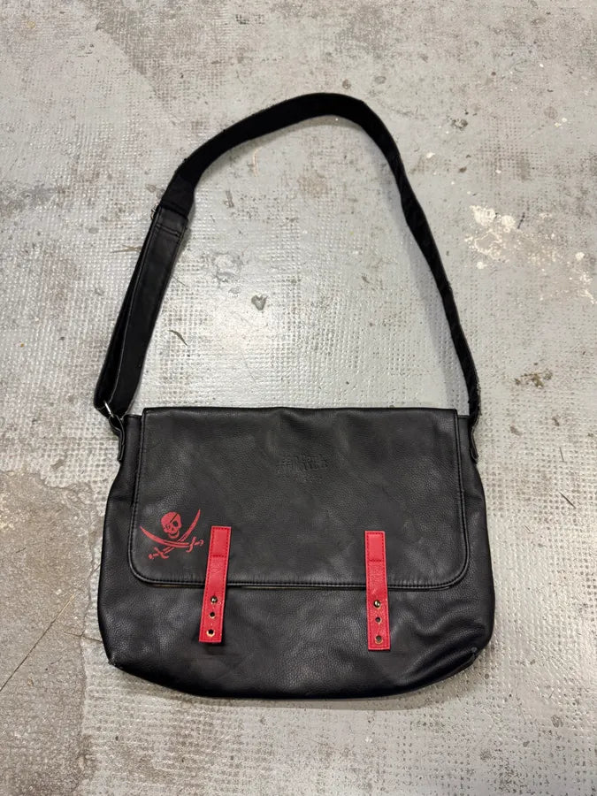 2000s Jean Paul Gaultier Pirate Black Shoulder Bag mieLVph 0