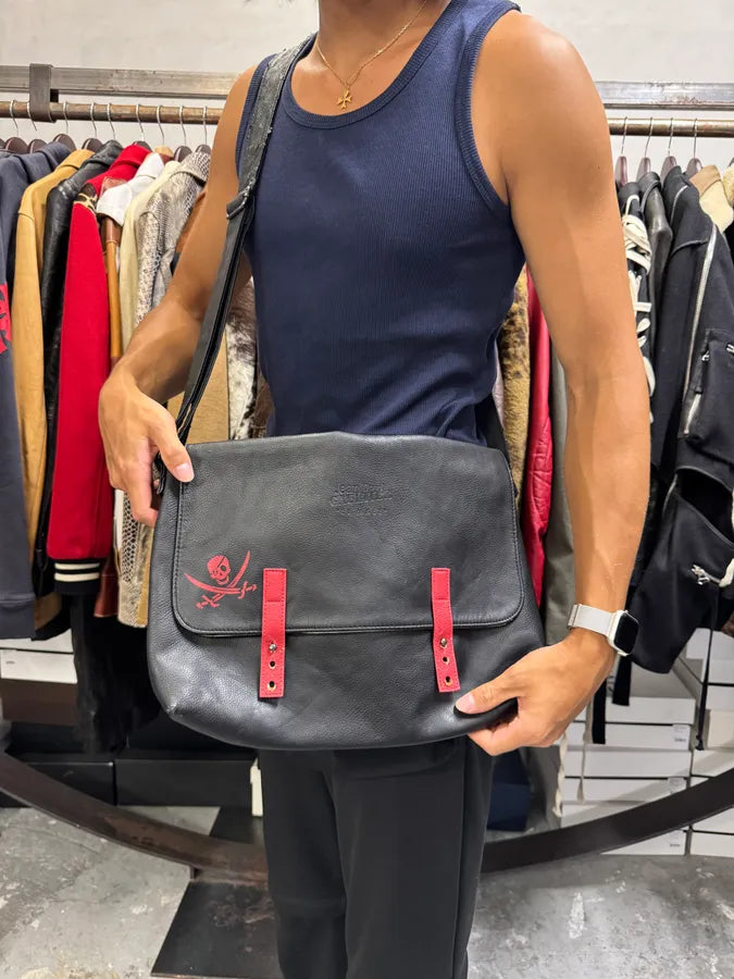 2000s Jean Paul Gaultier Pirate Black Shoulder Bag mieLVph 1