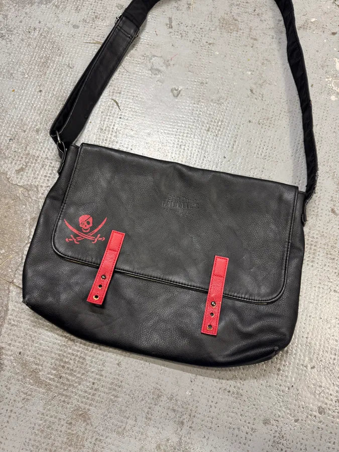 2000s Jean Paul Gaultier Pirate Black Shoulder Bag mieLVph 3