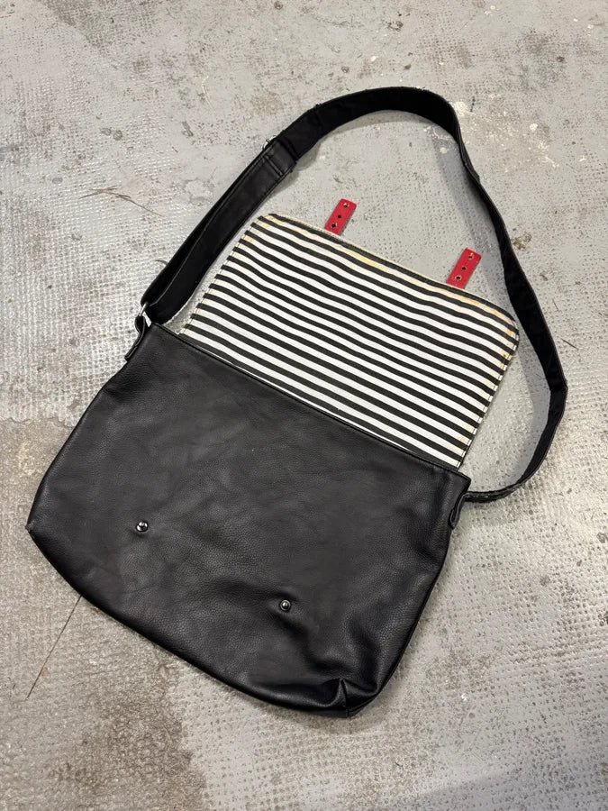 2000s Jean Paul Gaultier Pirate Black Shoulder Bag mieLVph 5