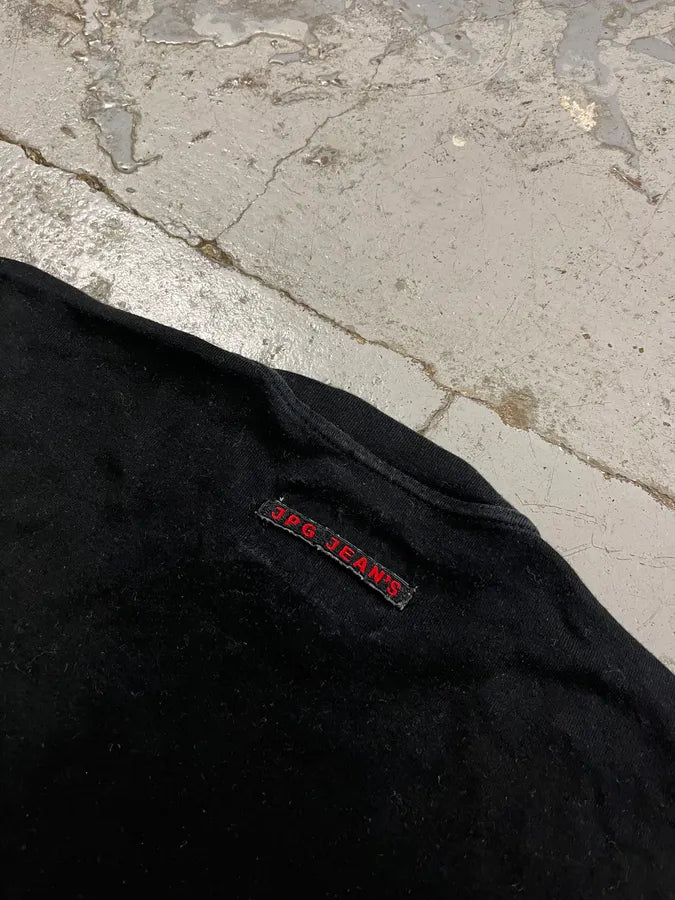 2000s Jean Paul Gaultier Punk Pictogram Black T-Shirt HBbITti 7