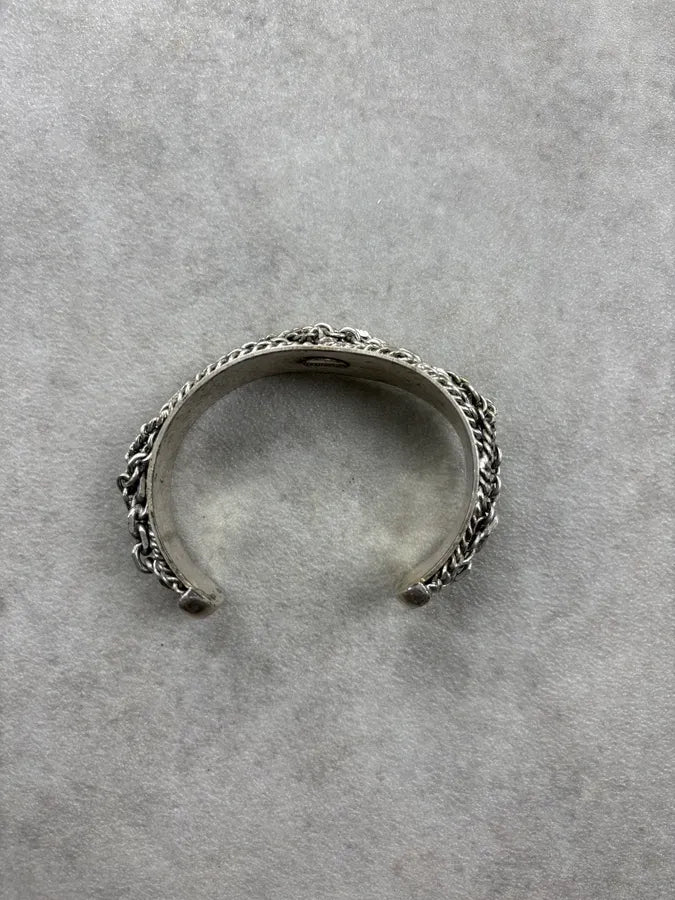 2000s Jean Paul Gaultier Silver Metal Multi Chains Bracelet NSJQhYm 5