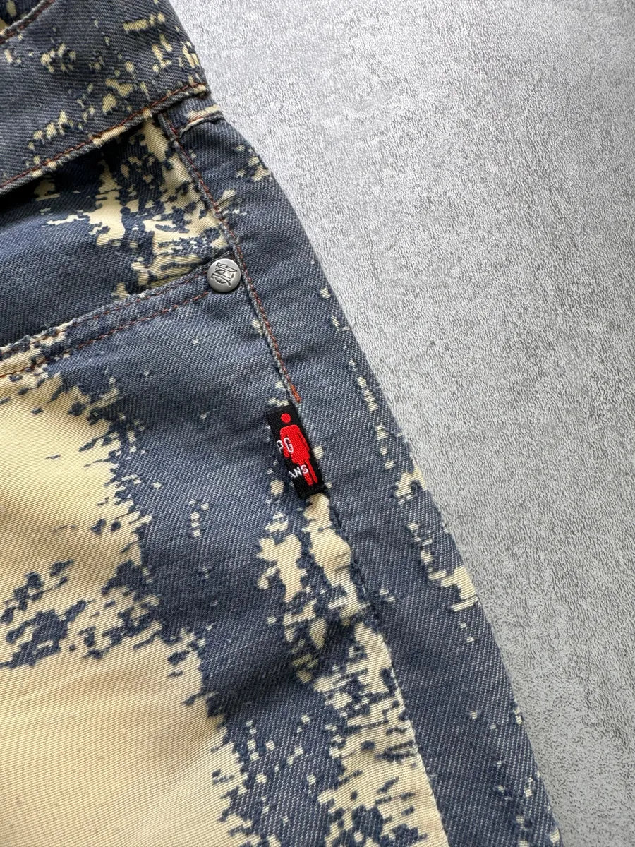 2000s Jean Paul Gaultier Sun Faded Print Pants UqZqfAk 5