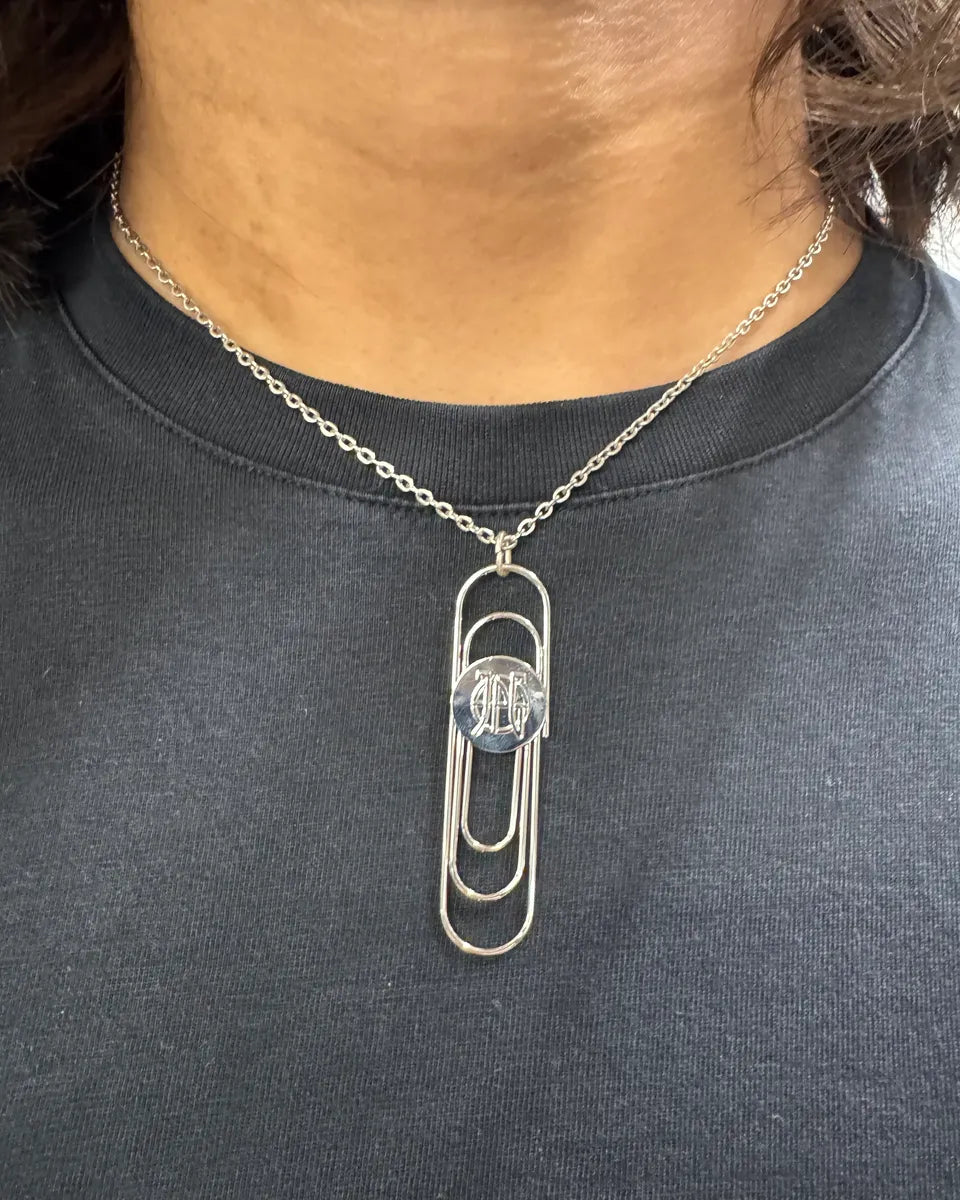 2000s Jean Paul Gaultier Trombone Pendant Necklace (OS) jEzdNAQ 0