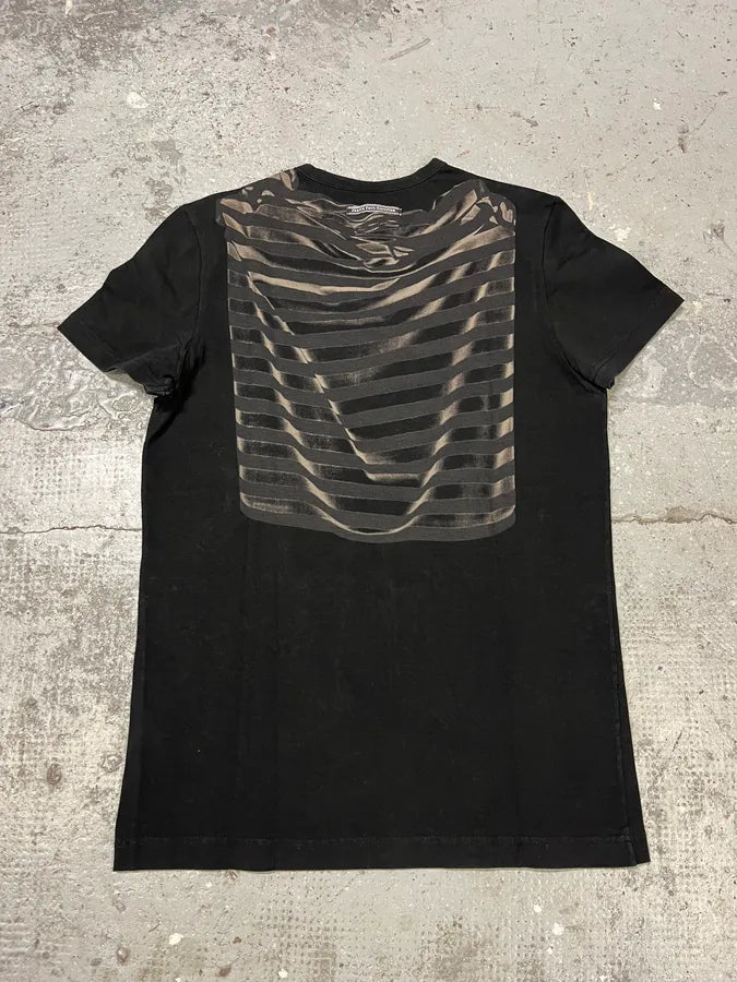 2000s Jean Paul Gaultier Trompe L’oeil Black Tee-Shirt (S) YheYQZM 3