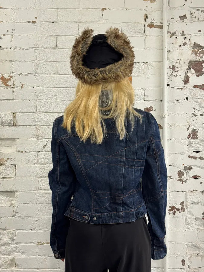 2000s Jean Paul Gaultier Type 1 Asymmetrical Denim Jacket ScERChT 2