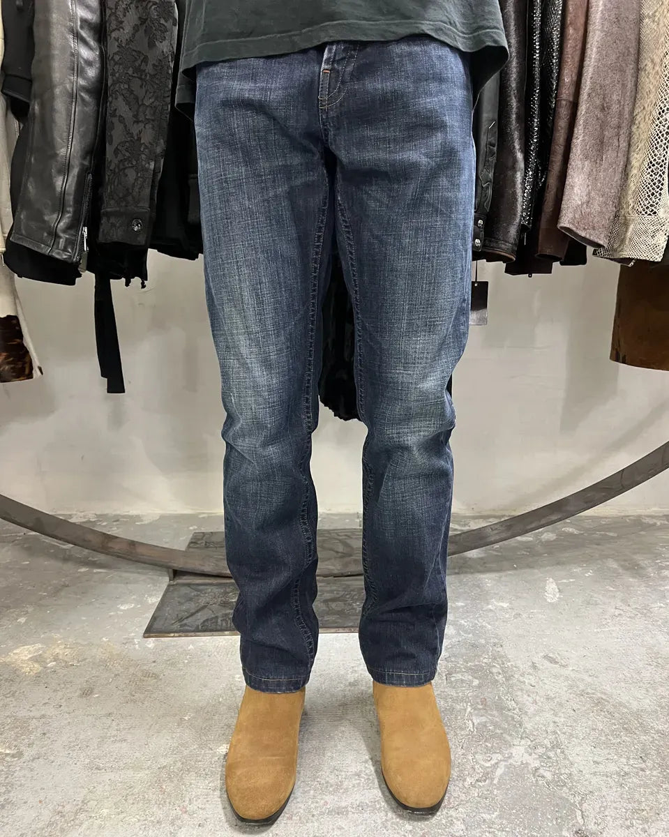 2000s Jean Paul Gaultier Washed Denim Jeans WMhdlHb 1