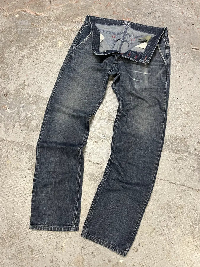 2000s Jean Paul Gaultier Washed Denim Jeans ZjhNQbF 5