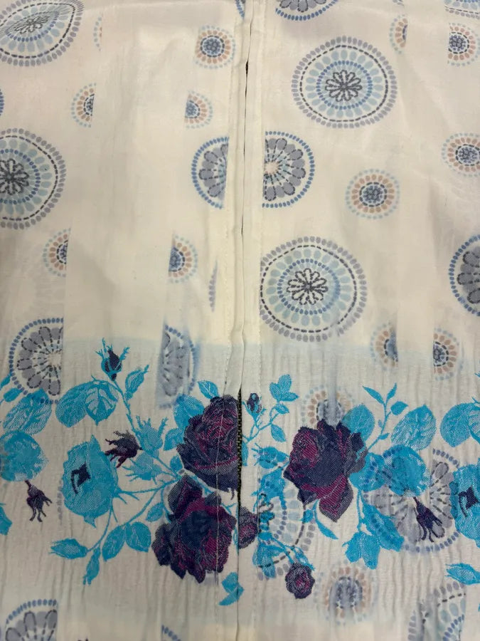 2000s Jean Paul Gaultier White & Blue Abstract Jacket TNdIjek 8