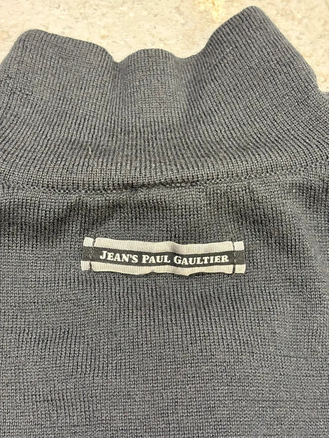 2000s Jean Paul Gaultier Woven Rope Turtleneck Sweater NFhKAcV 6