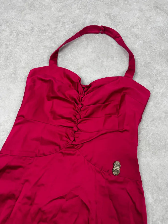 SS2010 John Galliano Fuchsia Flamenco Dress  pwuzyBj 4