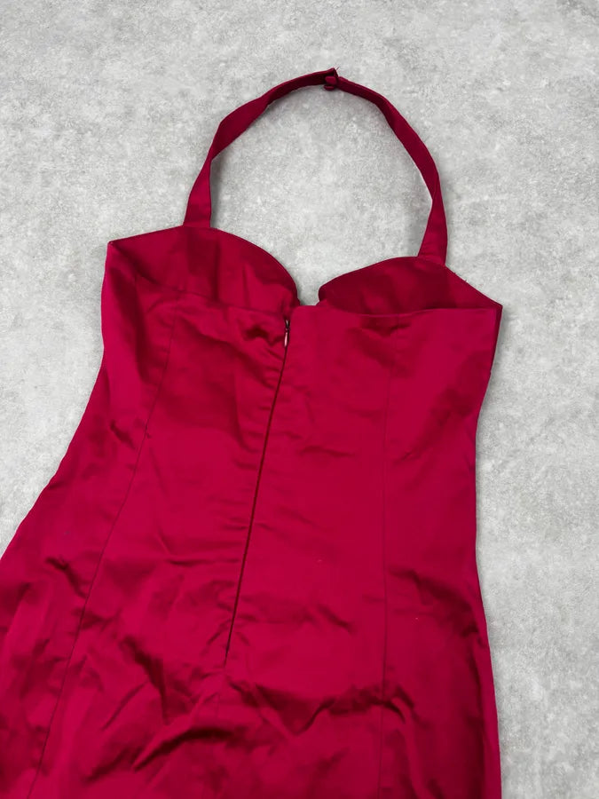 SS2010 John Galliano Fuchsia Flamenco Dress  pwuzyBj 5