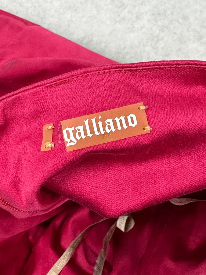 SS2010 John Galliano Fuchsia Flamenco Dress  pwuzyBj 8