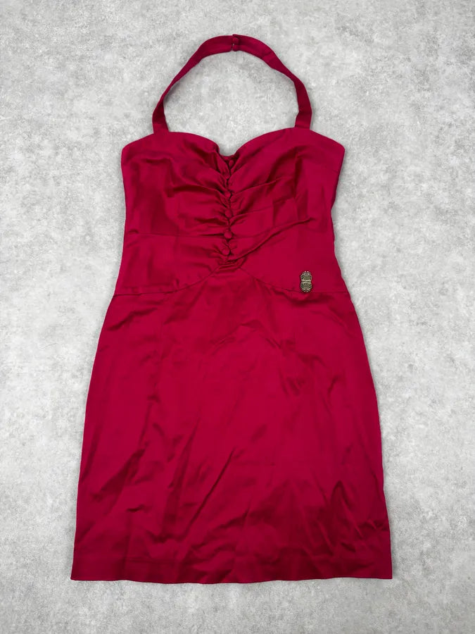 SS2010 John Galliano Fuchsia Flamenco Dress  pwuzyBj 0