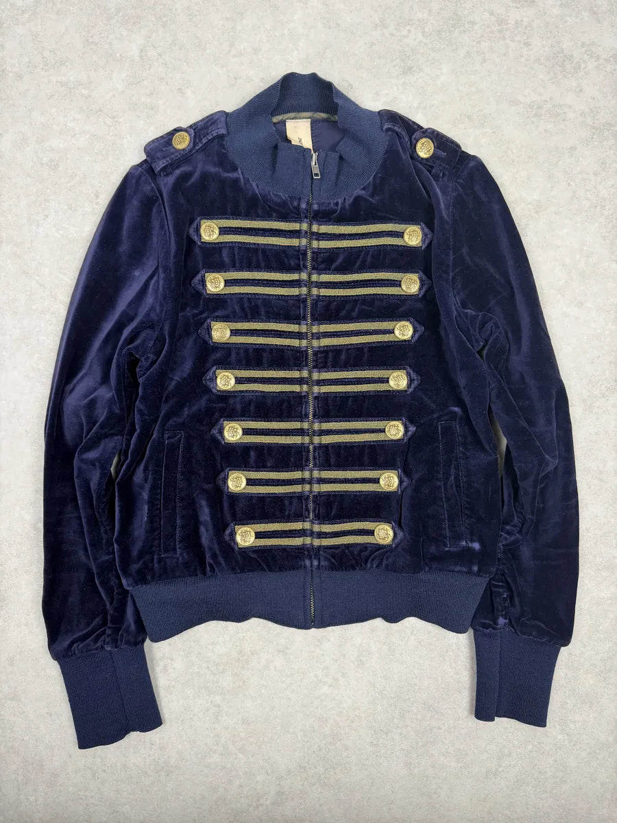 2000s JNBY Japanese Officier Navy Jacket Navy Jacket  vGWnSea 0
