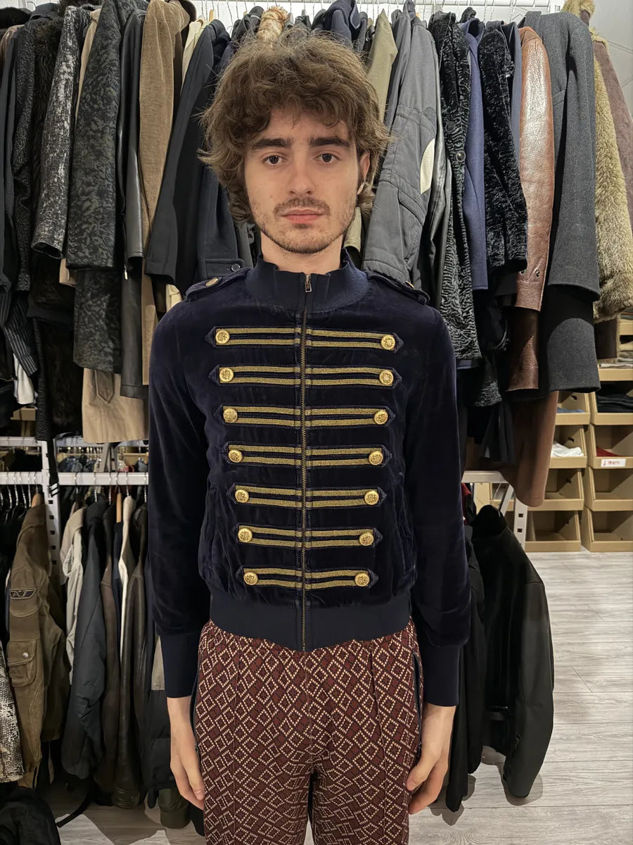 2000s JNBY Japanese Officier Navy Jacket Navy Jacket  vGWnSea 1