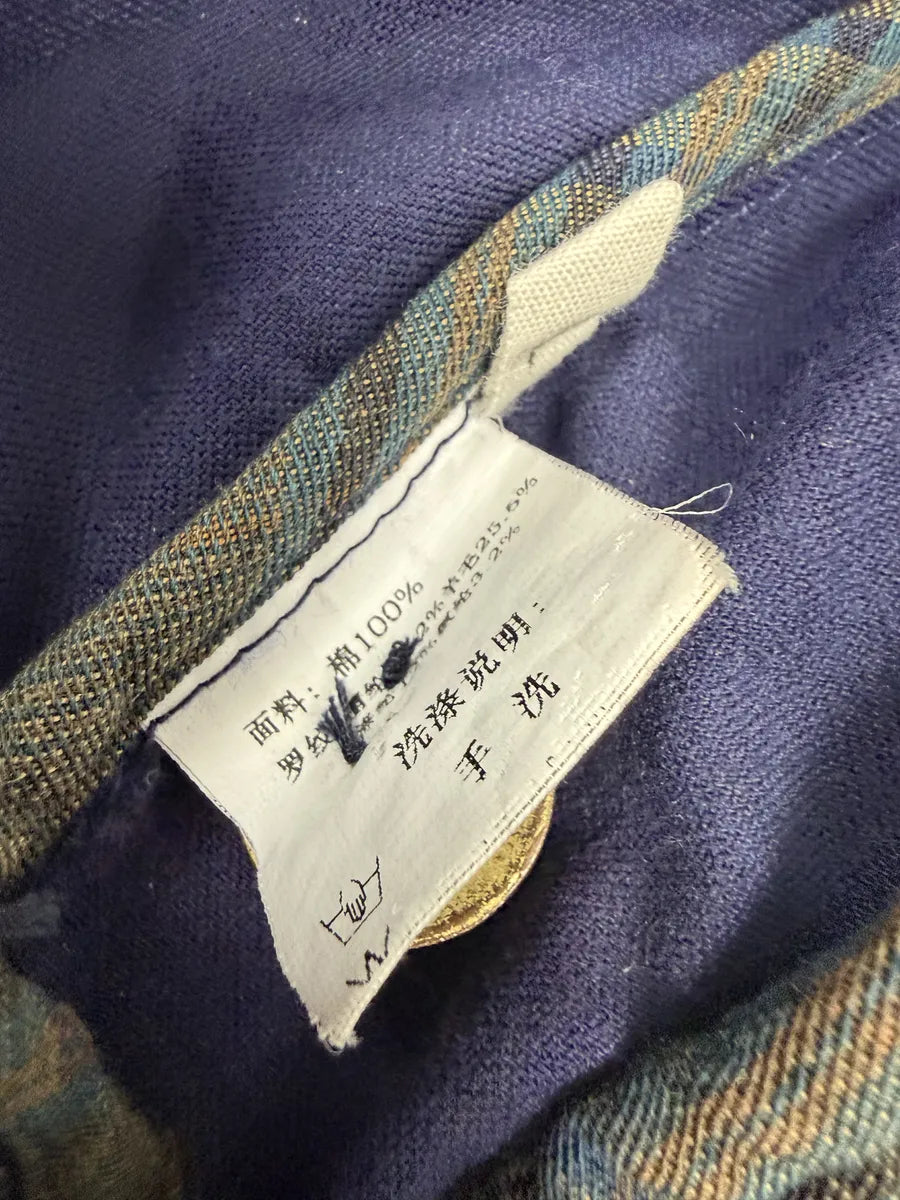 2000s JNBY Japanese Officier Navy Jacket Navy Jacket  vGWnSea 6