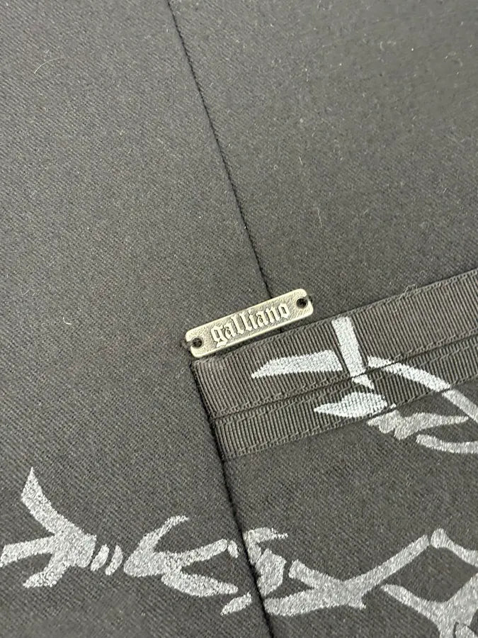 AW2010 John Galliano Black Barbed Wire Blazer Jacket AKMTWAW 10